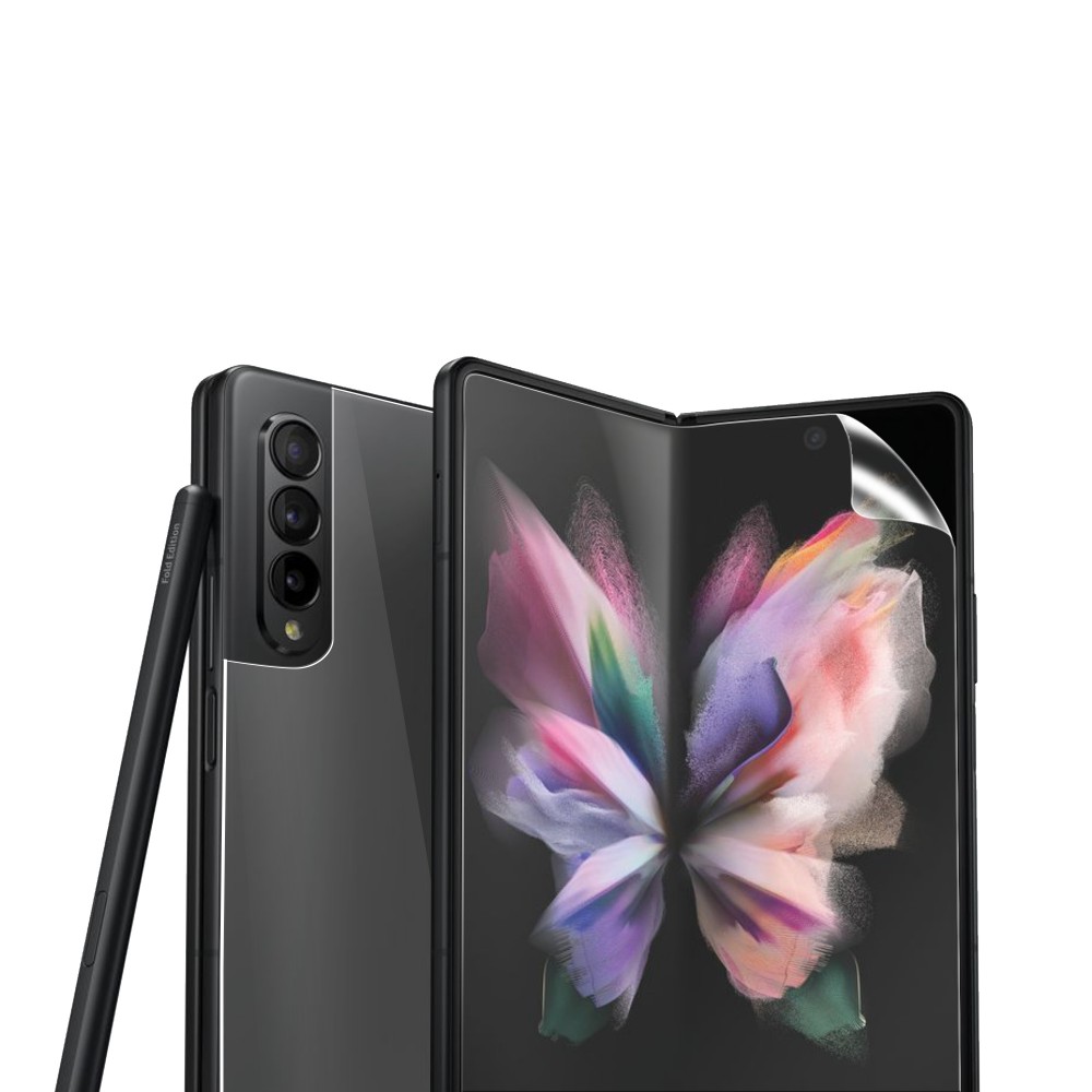 Bộ dán full cao cấp Zeelot 4 in 1 dành cho Samsung Galaxy Z Fold 3_ Hàng Chính Hãng