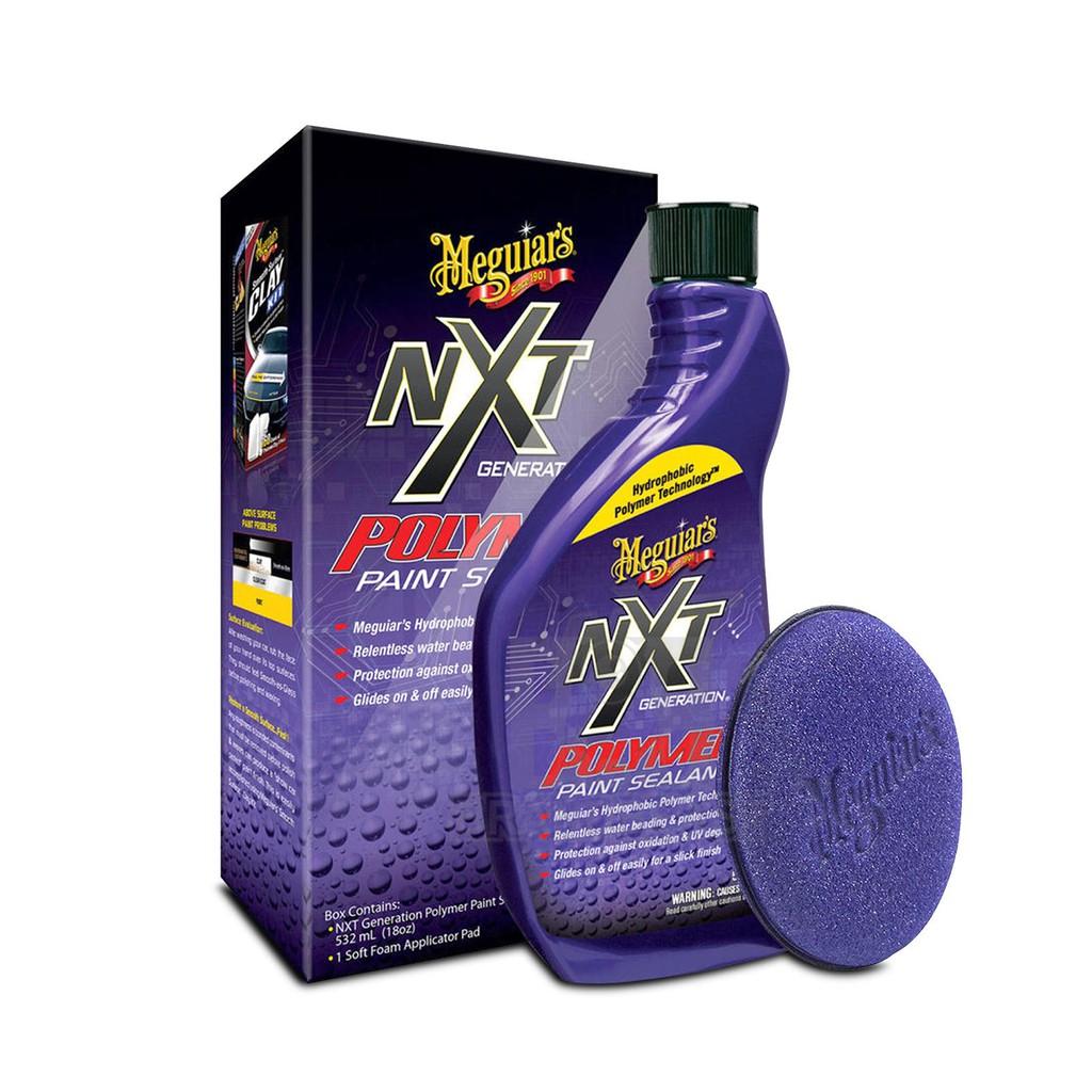 Meguiar's Sản phẩm bóng sơn công nghệ Polymer dòng NXT - NX Polymer Paint Sealant, 532 ml, G30118