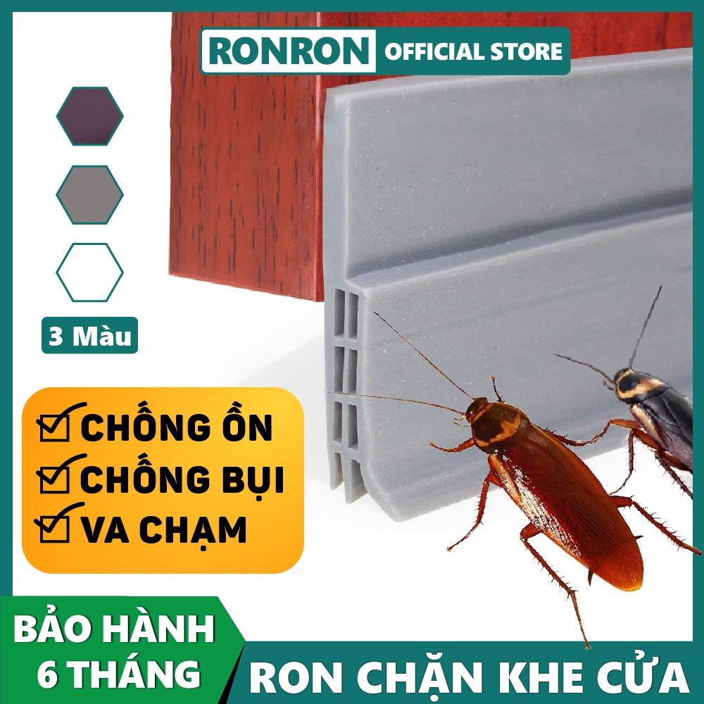 Ron cửa 3 lớp chặn khe hở cửa, thanh dán chân cửa chống bụi chống côn trùng giữ nhiệt điều hòa cách âm