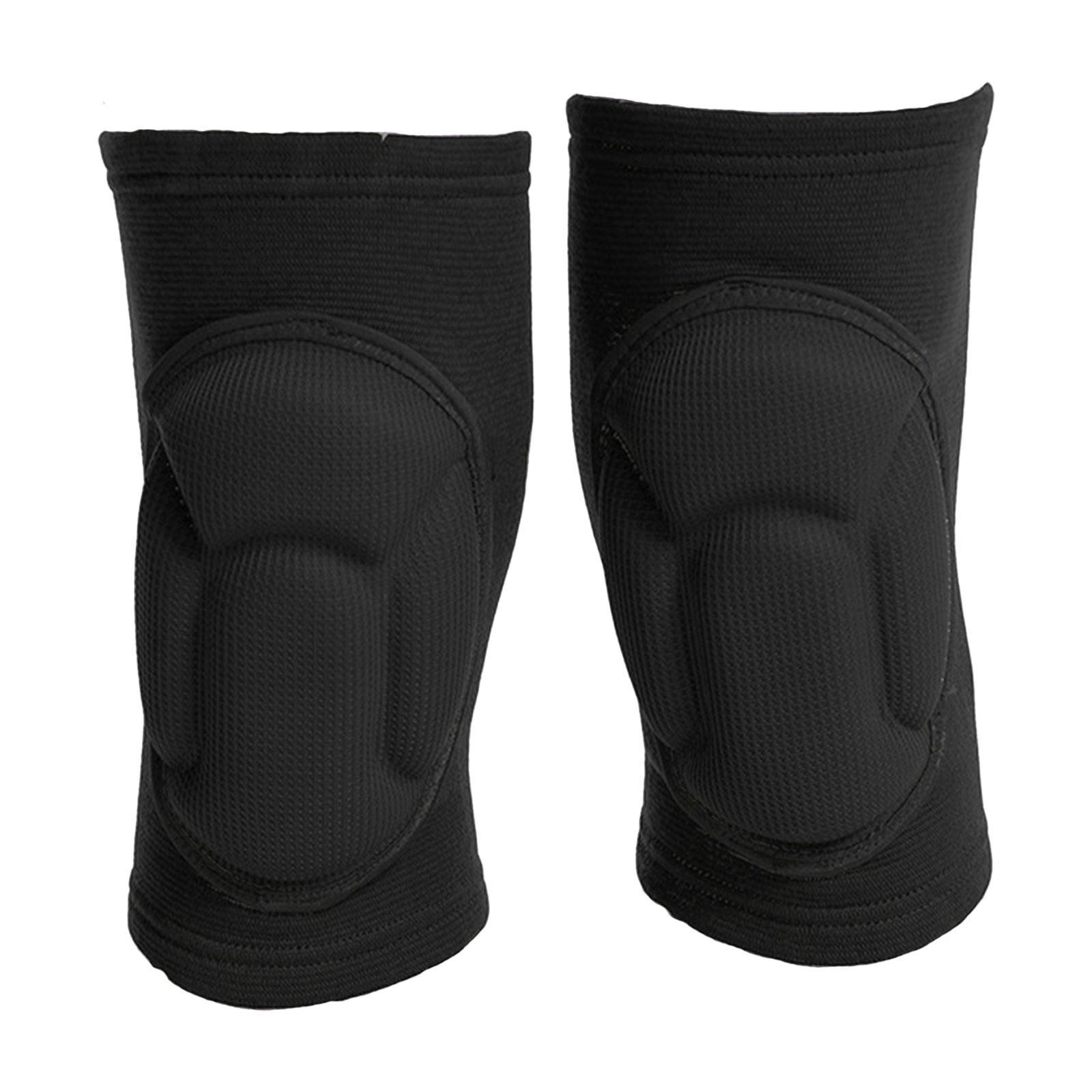 1 Pair Knee Brace Knee Support Workout Shockproof Women Men Knee Protector Knee Joint Pad for Dance Volleyball Weightlifting Fitness