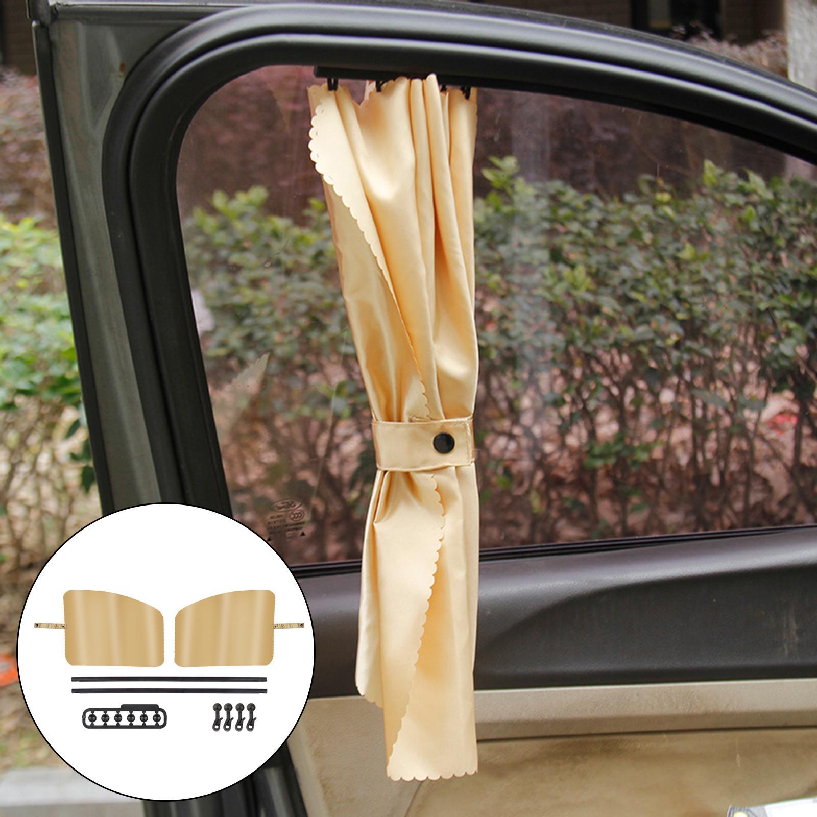 Car Window Side Sunshade Cover Slidable Curtain baby Sleeping front