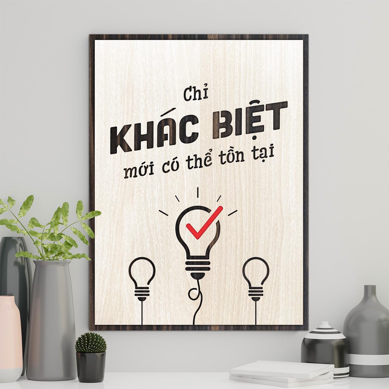 Tranh Truyền Sức Mạnh Sáng Tạo TBIG127: Chỉ khác biệt mới có thể tồn tại