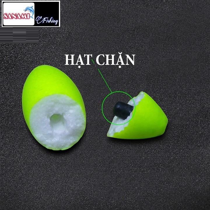 Hạt chặn phao Silicon Trong suốt hạt chặn phao câu đài cao cấp PK-26 -SANAMI FISHING