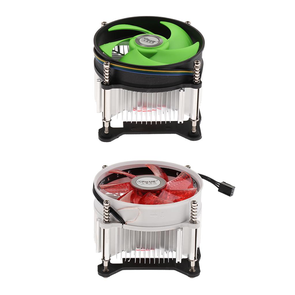 4Pin Computer CPU Cooling Cooler Fans Case Quiet Heatsinks 90x90mm