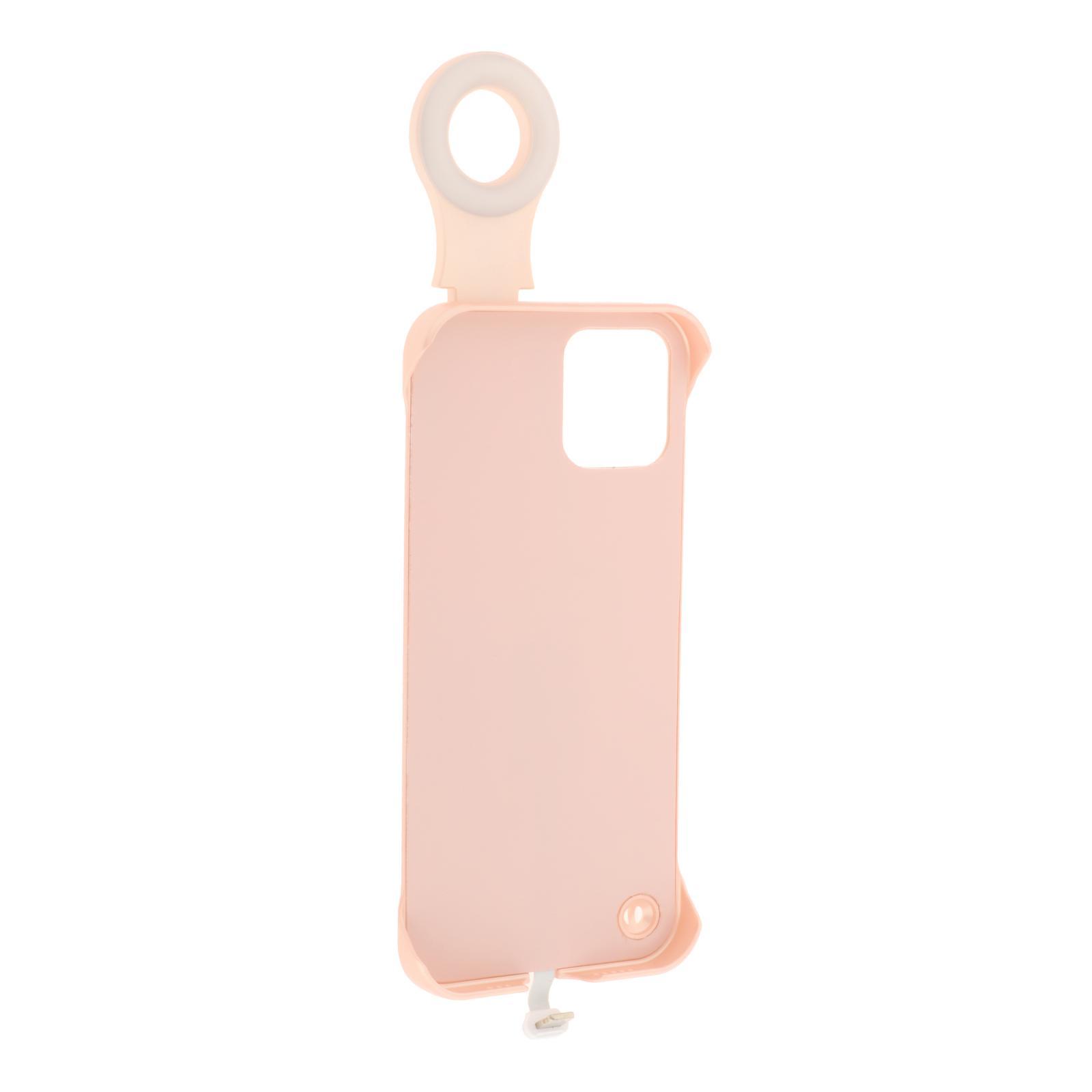 Mobile Phone Case Mixed Warm Cold Light Image Clear for iPhone 12/12 Pro White