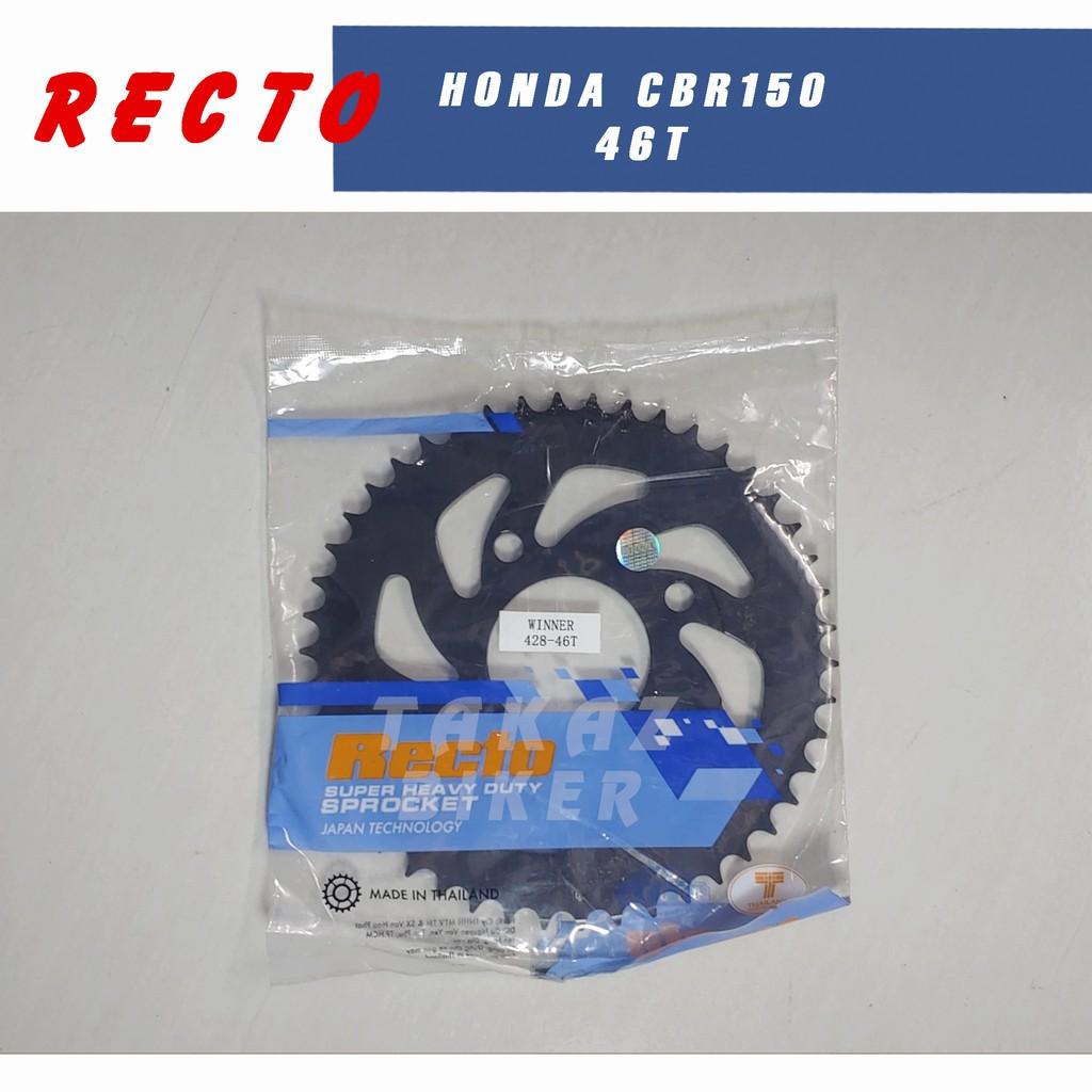 B3 Nhông Sên Dĩa 15T x 46T Recto xe Honda CBR 150 - Sên VIX - TFX Phốt Cao Su PKN