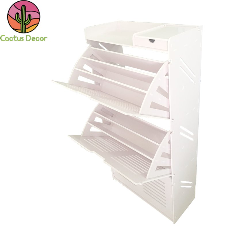 Tủ giày dép thông minh 3 tầng 3 lớp Chống Nước, Chịu Lực Tốt