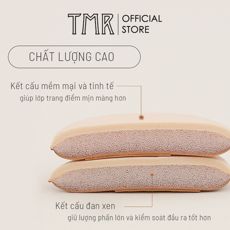 Que Trộn Kem Nền TMR Makeup Spatula SP304 Bằng Thép Không Gỉ Chính Hãng, Cho Lớp Nền Mỏng Mịn, Phù Hợp Với Mọi Loại Kem