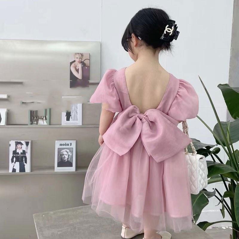 VT34 Size90-130 (12-30kg) Váy đầm xoè bé gái - Kiểu dáng công chúa Thời trang trẻ Em hàng quảng châu