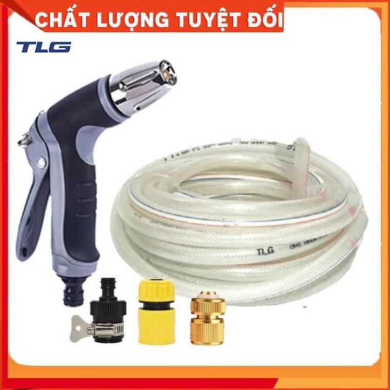 Bộ dây và vòi xịt rửa xe tưới cây tăng áp 3-5M 206817