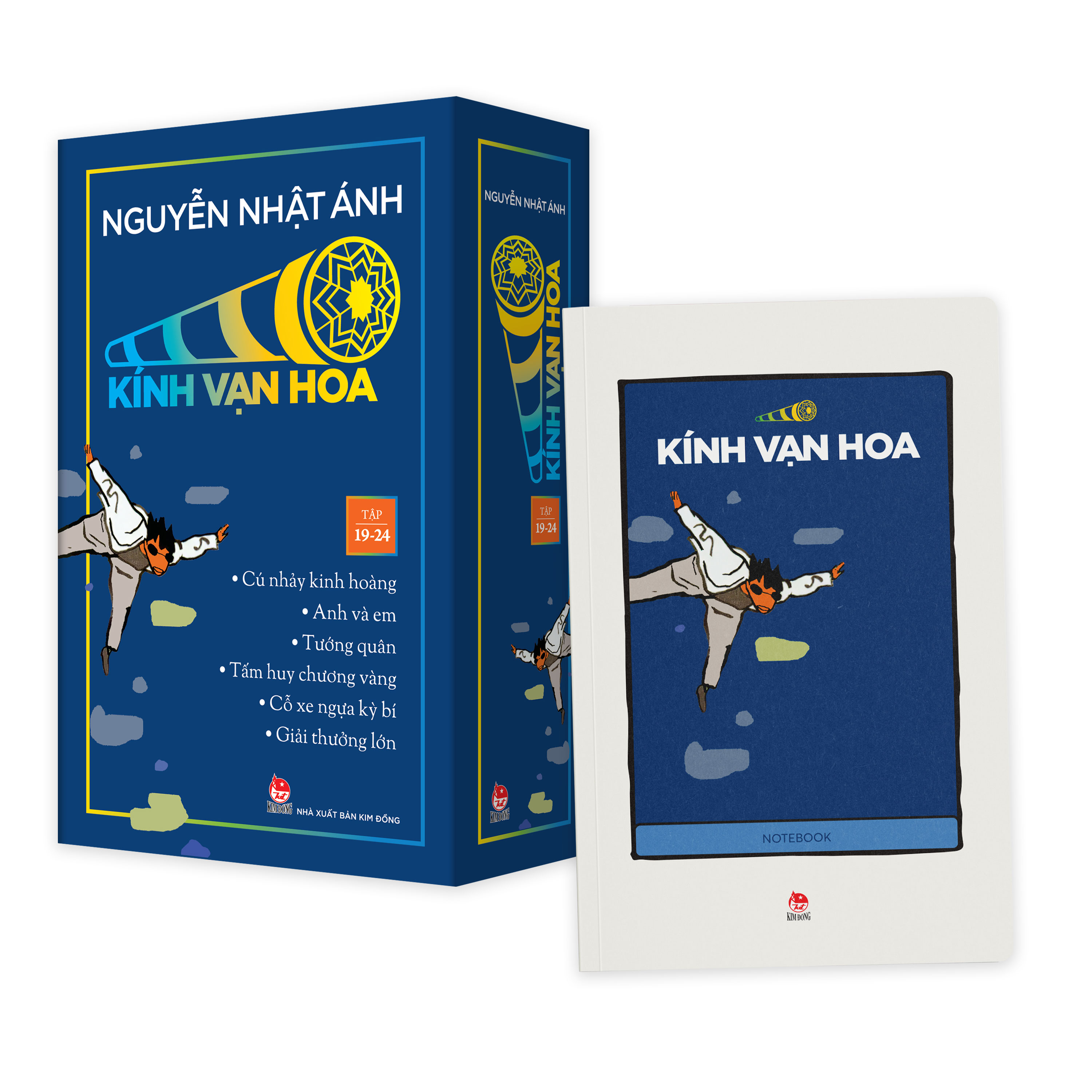 Combo 09 Boxset Kính Vạn Hoa Bộ Kỉ Niệm 30 Năm - Tặng Kèm 1 Sổ Tay Trong Mỗi Boxset + 1 Túi canvas cho đơn hàng mua sớm nhất