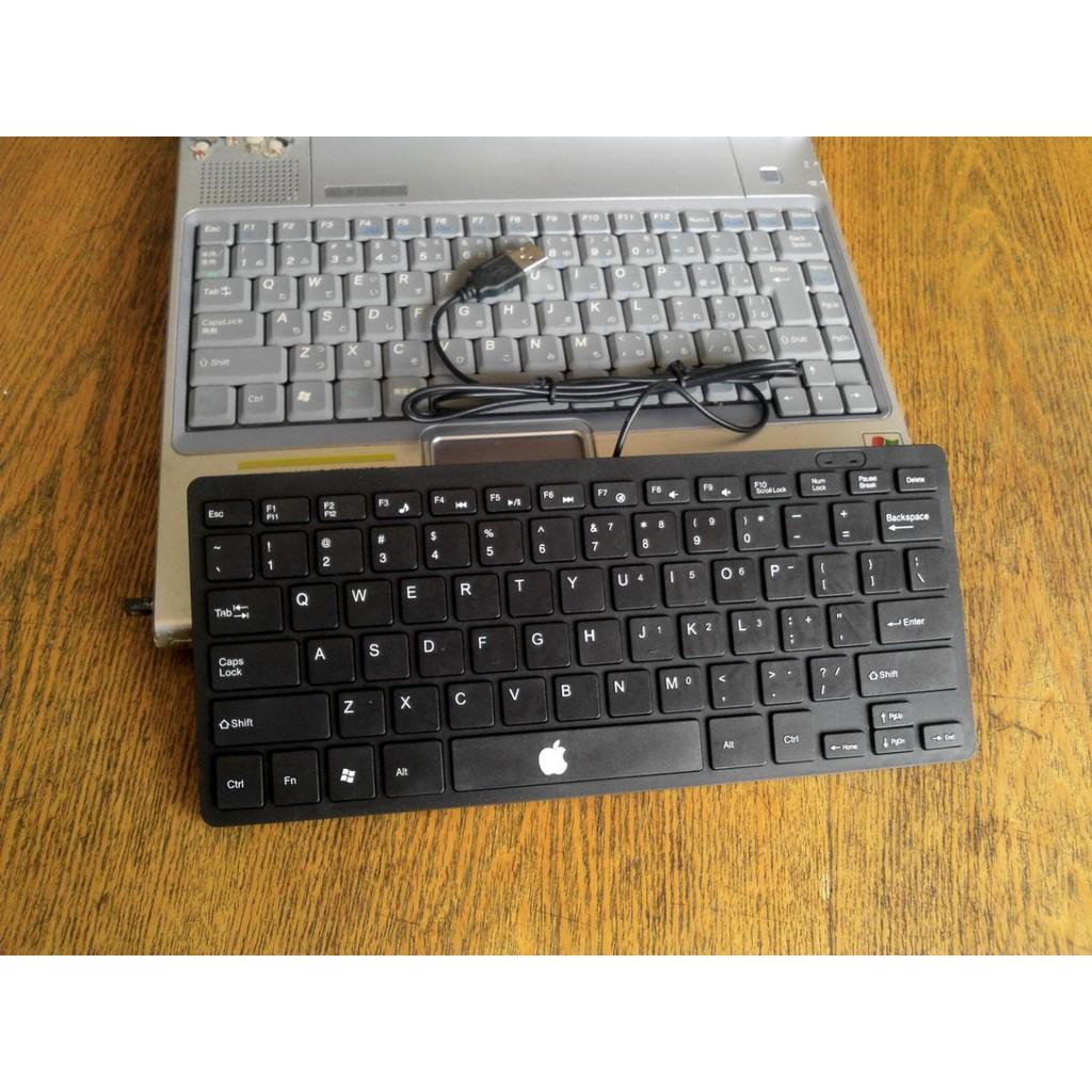 Bàn phím mini dùng cho máy tính, laptop nhỏ gọn, tiện lợi