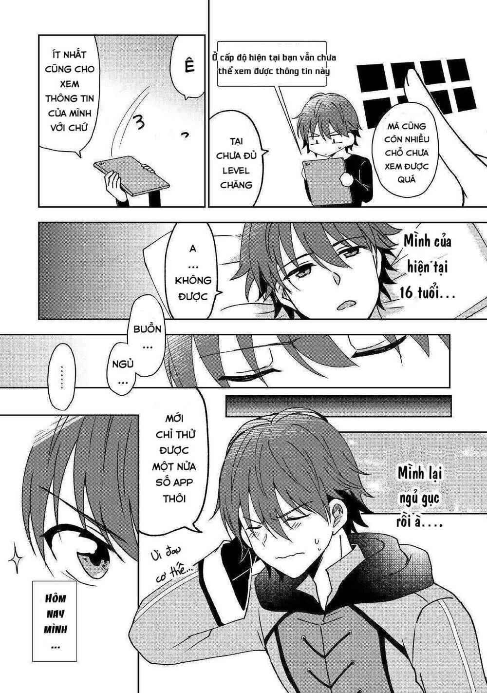 xuyên không cực mạnh cùng máy tính bảng siêu cheat chapter 1 22