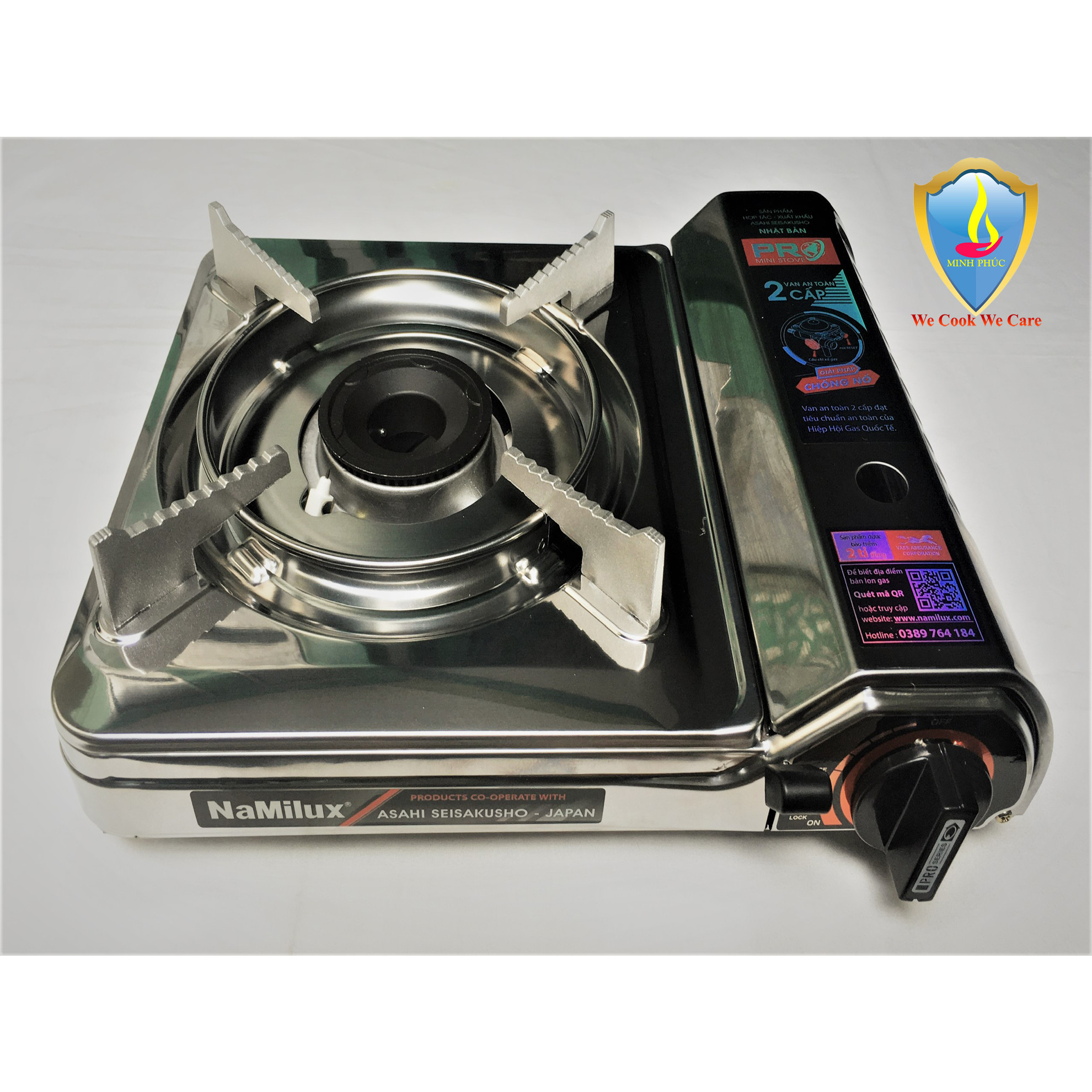Bếp du lịch mini PRO Namilux PL2021AS - HÀNG CHÍNH HÃNG NAMILUX