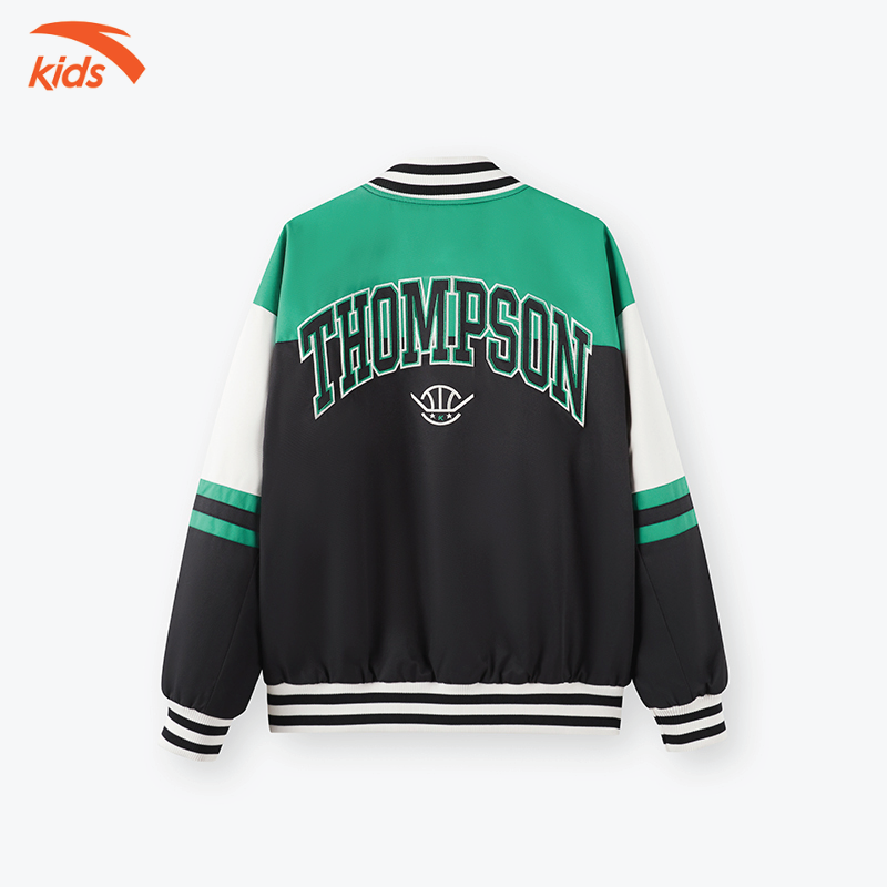 Áo khoác bomber thể thao bé trai Anta Kids W352341606