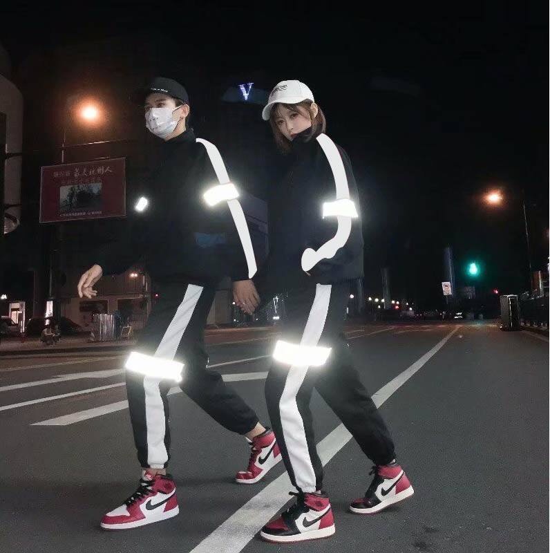 Quần Jogger phản quang - Dù Polyester cao cấp