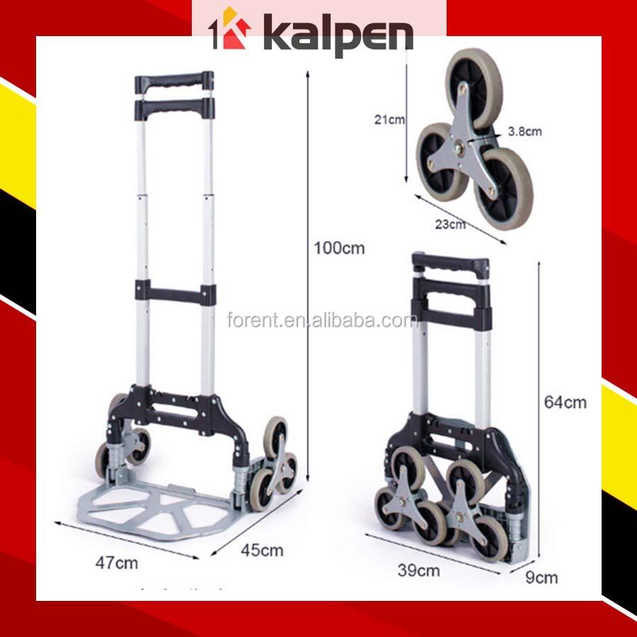 XE KÉO CẦU THANG Gấp Gọn Thông Minh Kalpen, Trọng Lượng Kéo 100kg, XKK01
