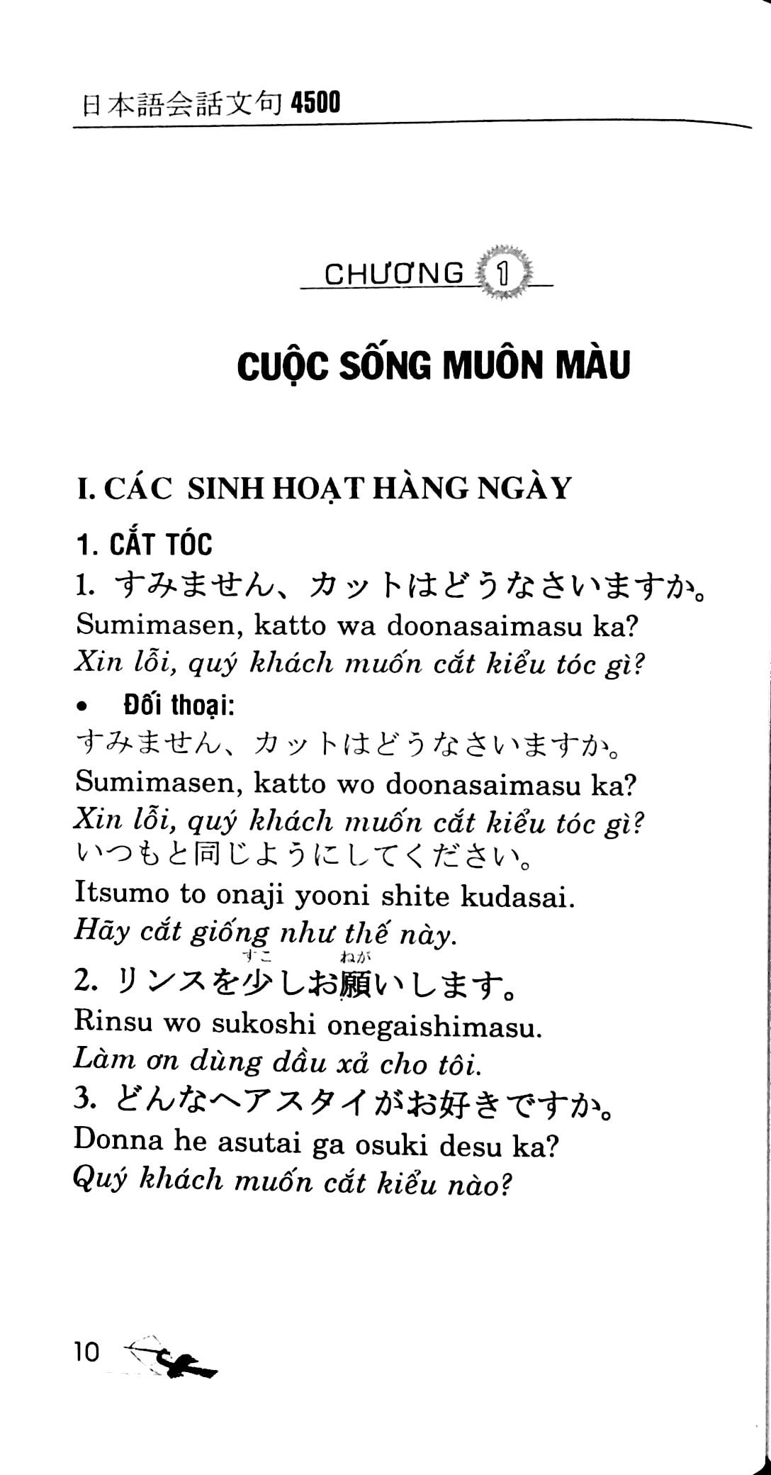 Tiếng Nhật - 4500 Câu Giao Tiếp (Kèm CD) - Vanlangbooks