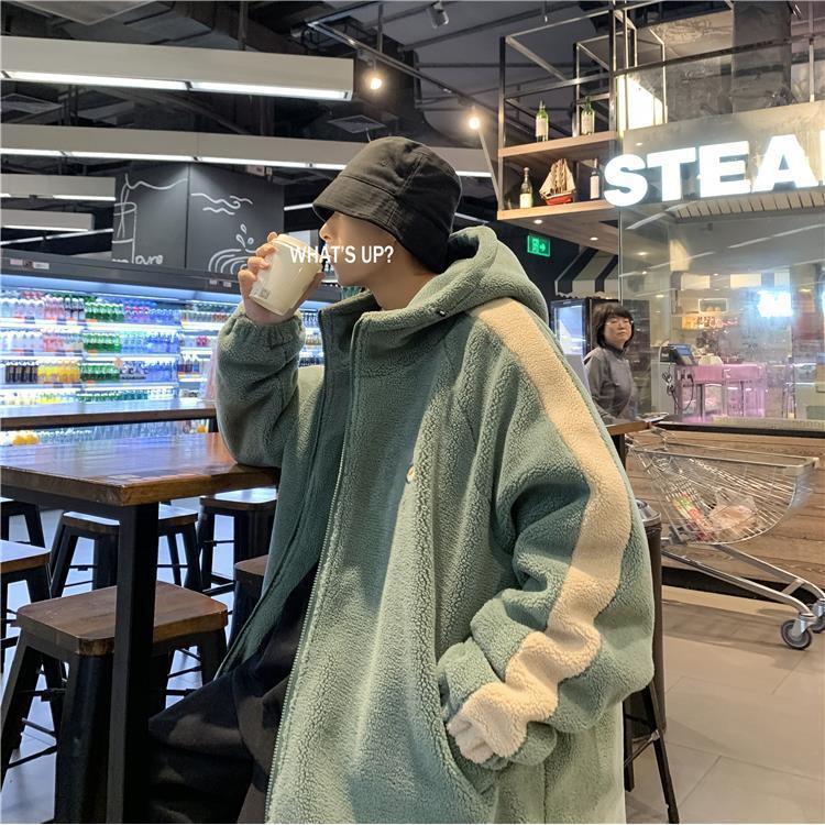 ÁO , hoodie vải lông cừ khóa kéo , thời trang , cực ấm cho mua đông