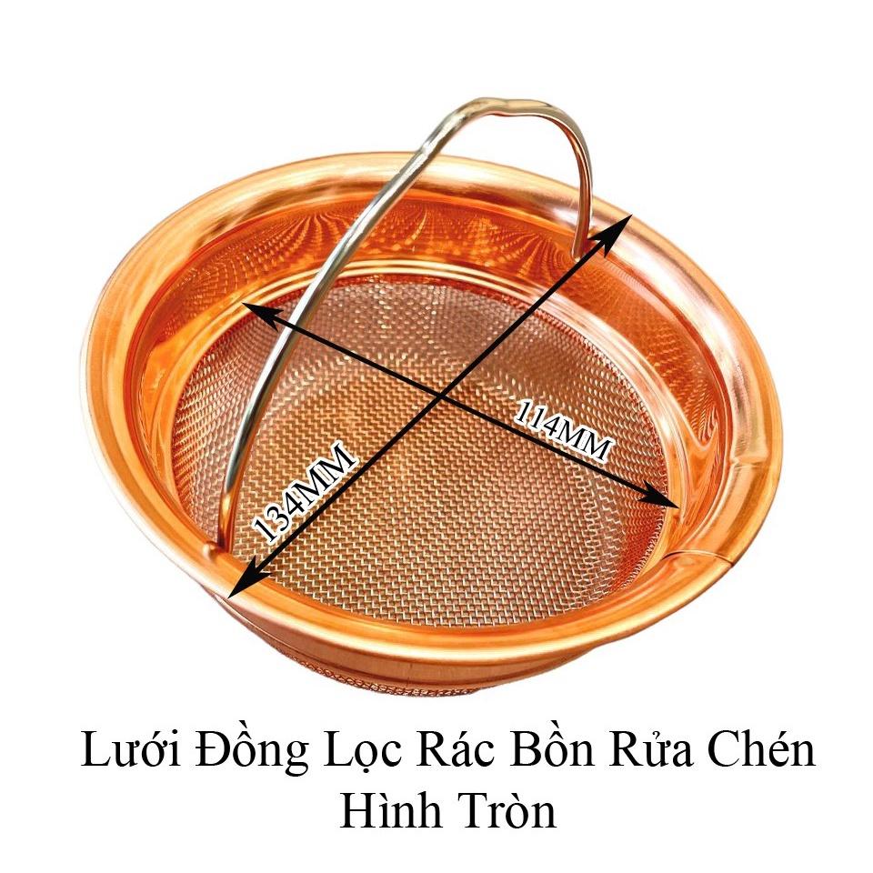 Lưới Đồng Lọc Thức Ăn Bồn Rửa Chén Takekoshi Nhật Bản - Hình Tròn, Hình Tam Giác - TsubameSanjo Japan Shop