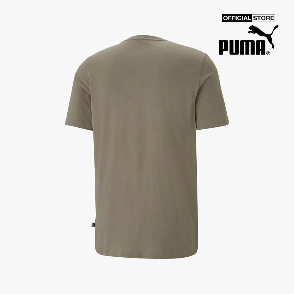 PUMA - Áo thun thể thao nam ngắn tay Renaissance Cat 587775-73