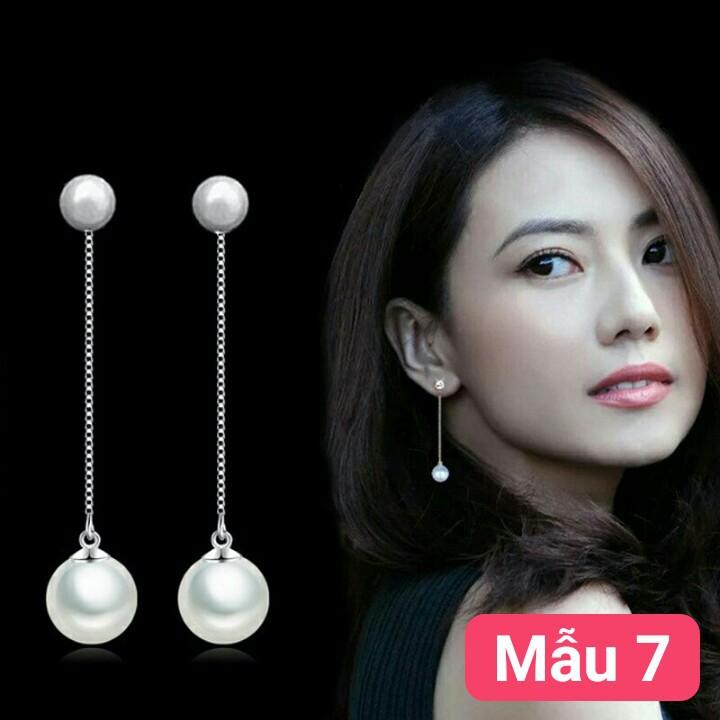 Bông tai thời trang Bông tai nữ dáng dài Trang sức Bé Heo