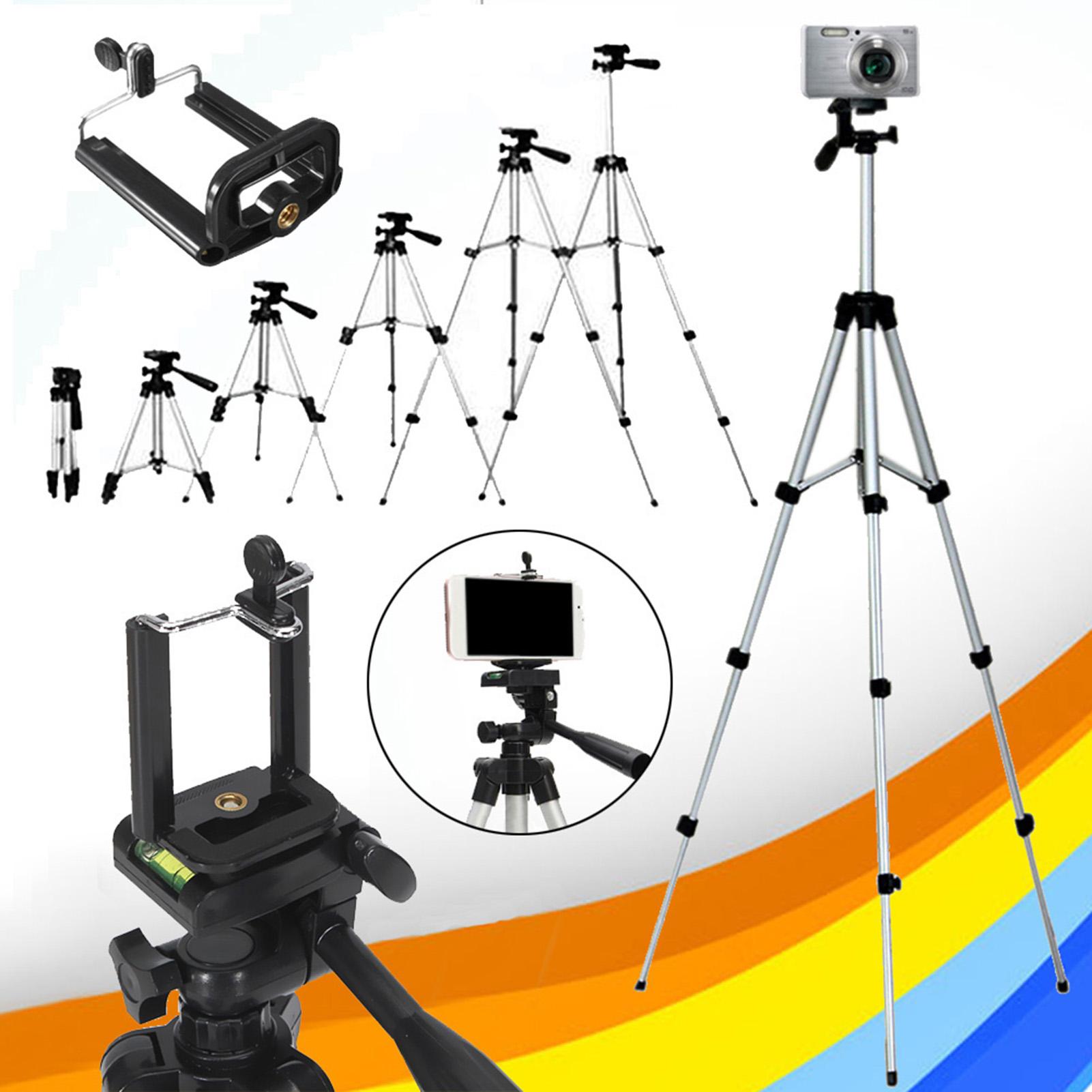 Professional Adjustable Tripod Stand Mount Holder Universal for Digital Camera Camcorder Phone DSLR SLR