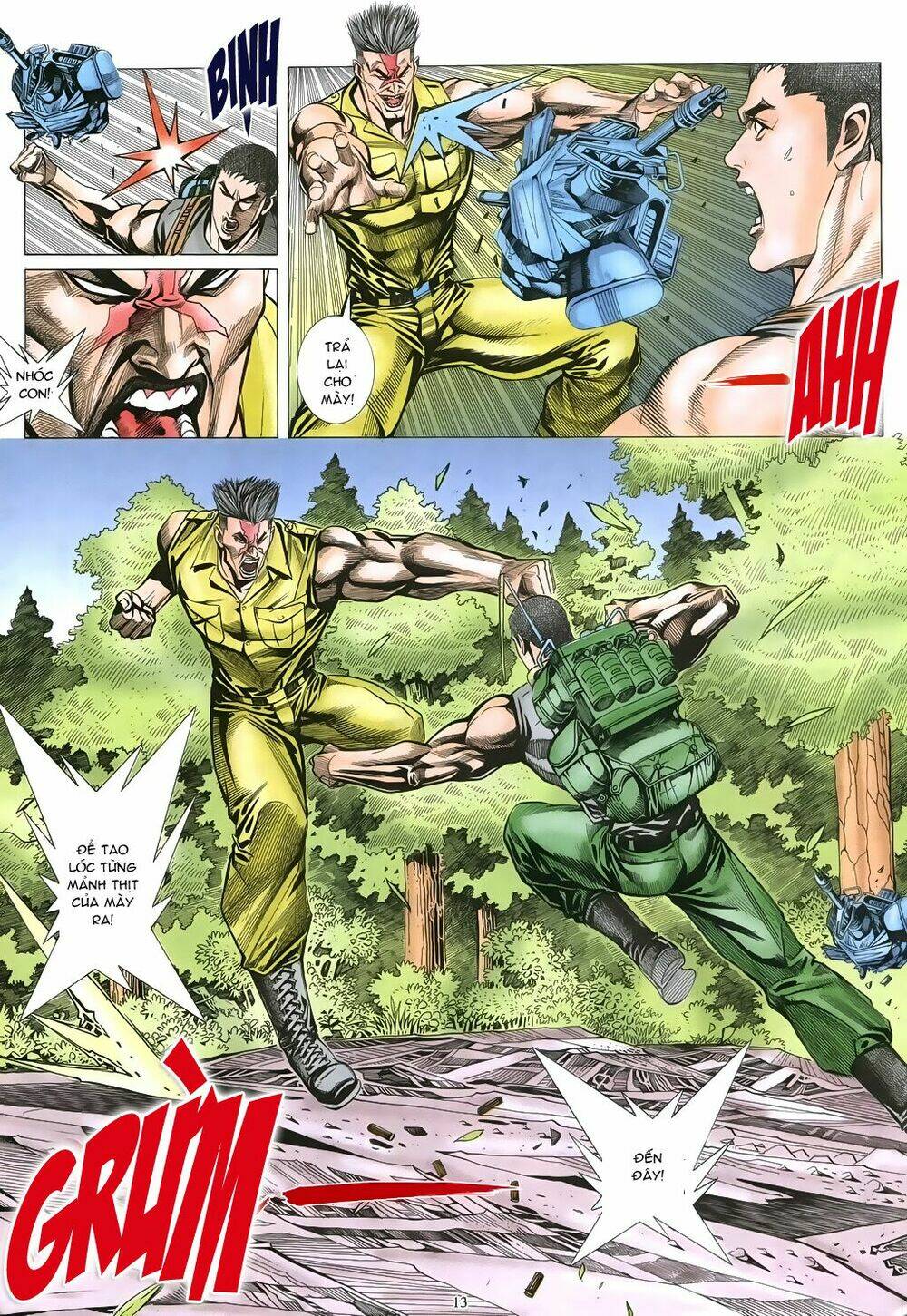 mạt nhật chiến lang chapter 32 13