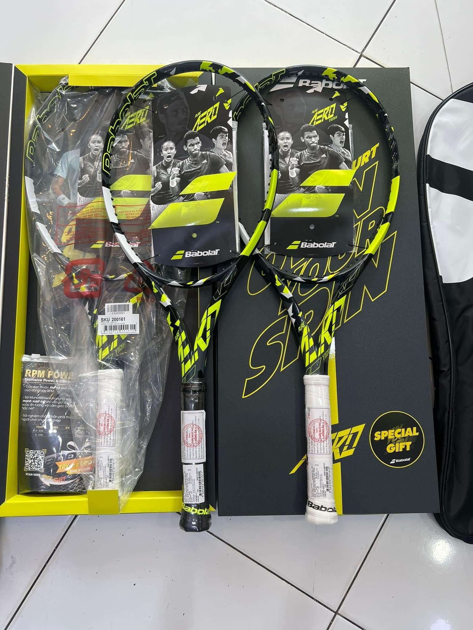 Vợt Tennis cán dài - Babolat PURE AERO PLUS 300gram (101485)