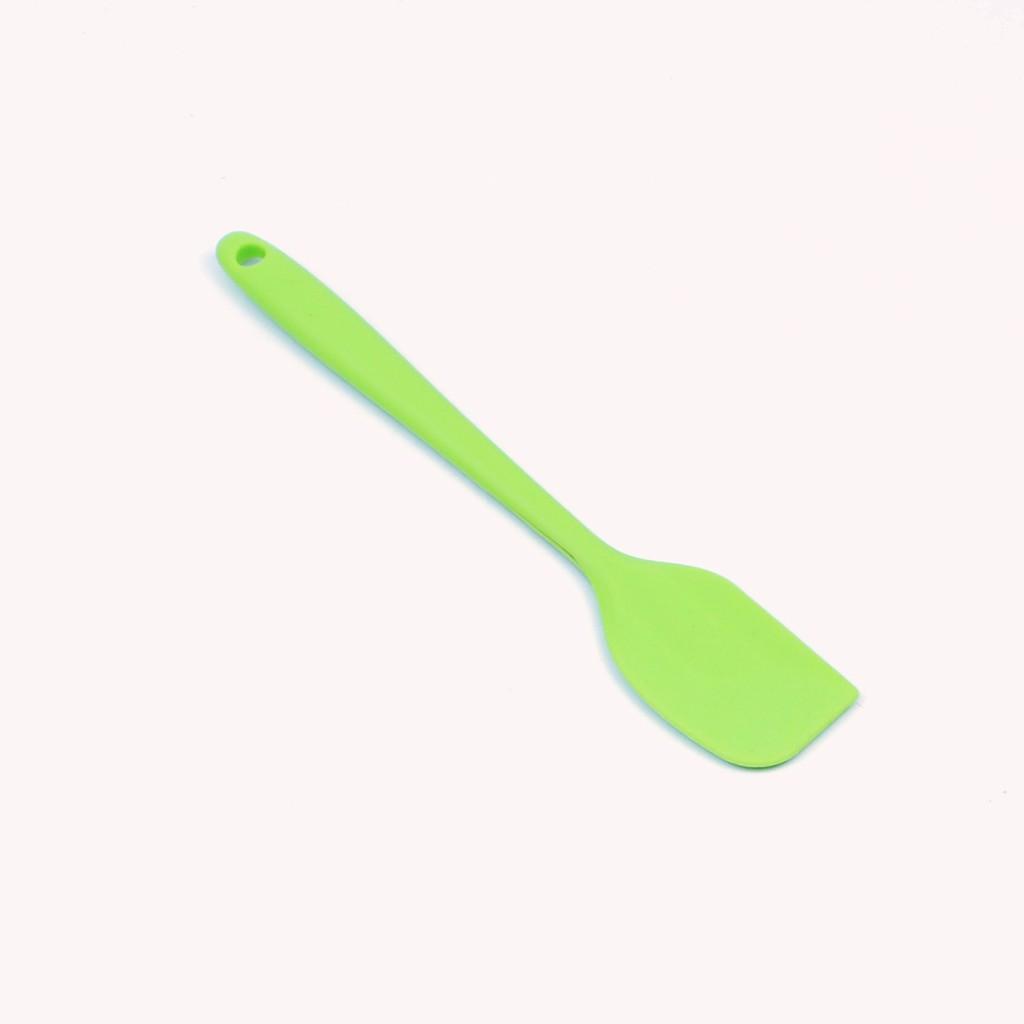 Dụng cụ làm bánh: Spatula phới trộn bột, phới dẹt silicon , chịu nhiệt, đúc liền dùng để đánh bột, vét, vét kem