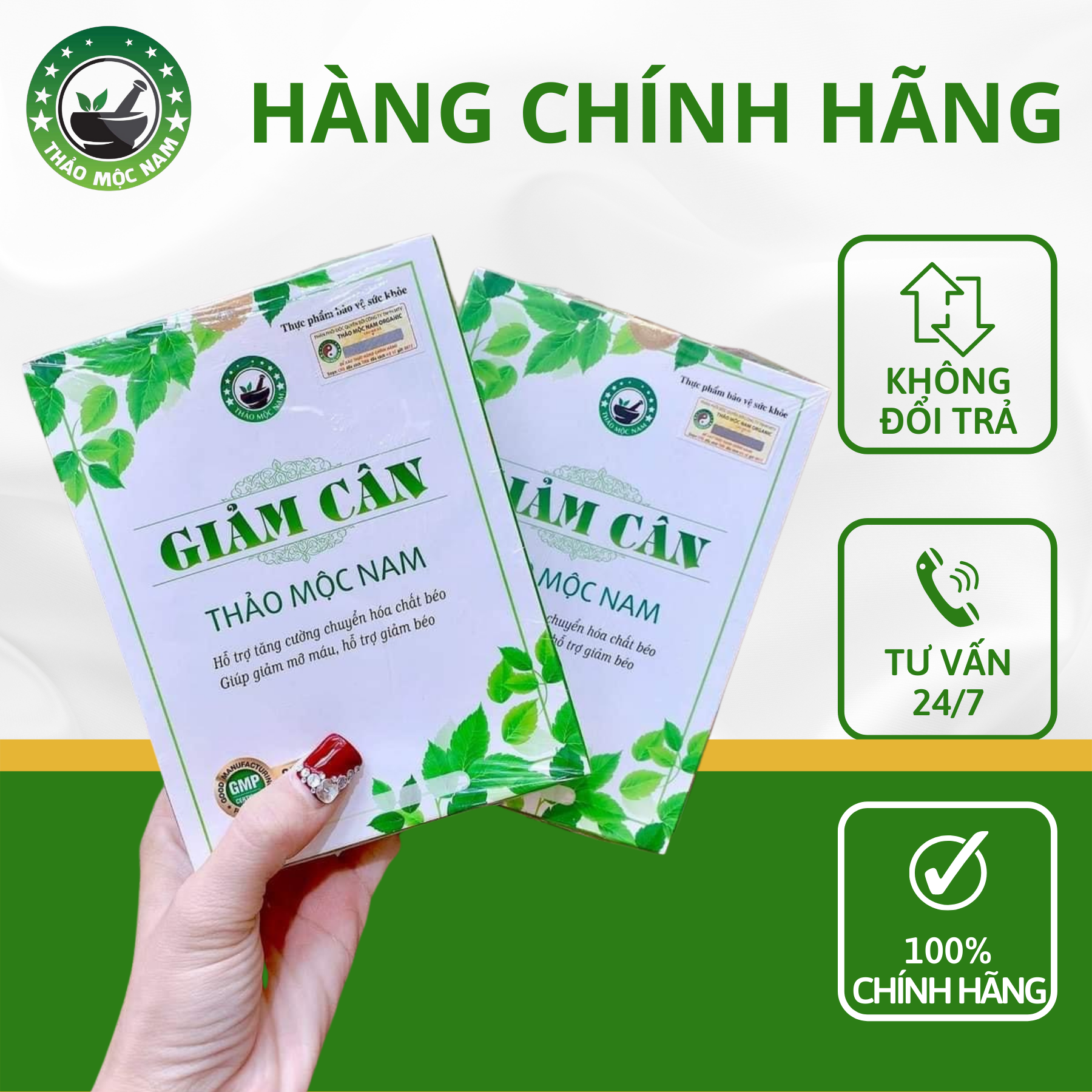 Giảm cân Thảo Mộc Nam. Hỗ trợ tăng cường chuyển hóa chất béo. Giúp giảm mỡ máu, hỗ trợ giảm béo.