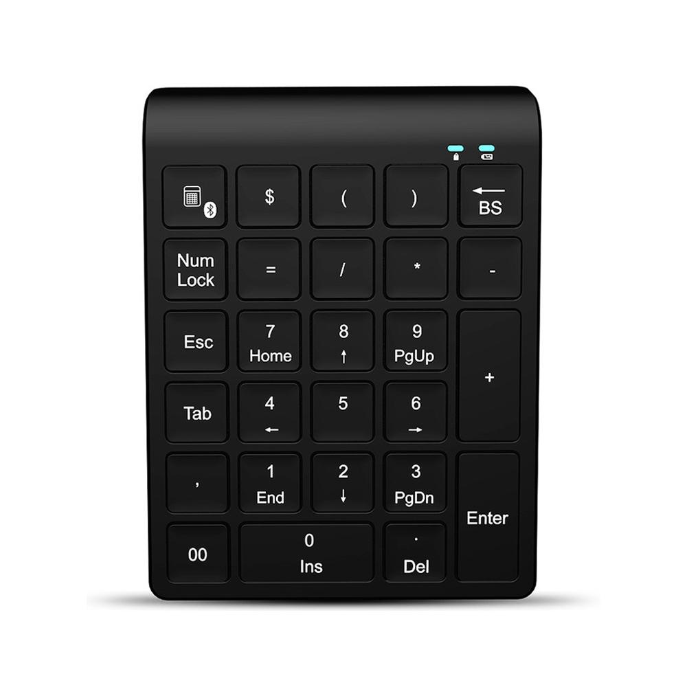 27 Phím Bluetooth Không Dây-Tương Thích Bàn Phím Số Mini Numpad Có Nhiều Phím Chức Năng Bàn Phím Số Dành Cho Máy Tính Kế Toán Đặc Nhiệm