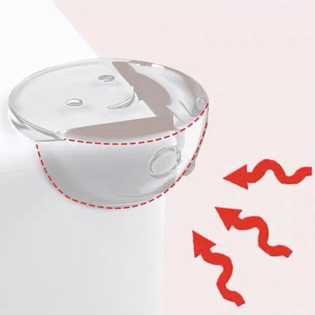 Bịt Góc Bàn Silicone Trong 3 Cạnh Bảo Vệ An Toàn Cho Bé