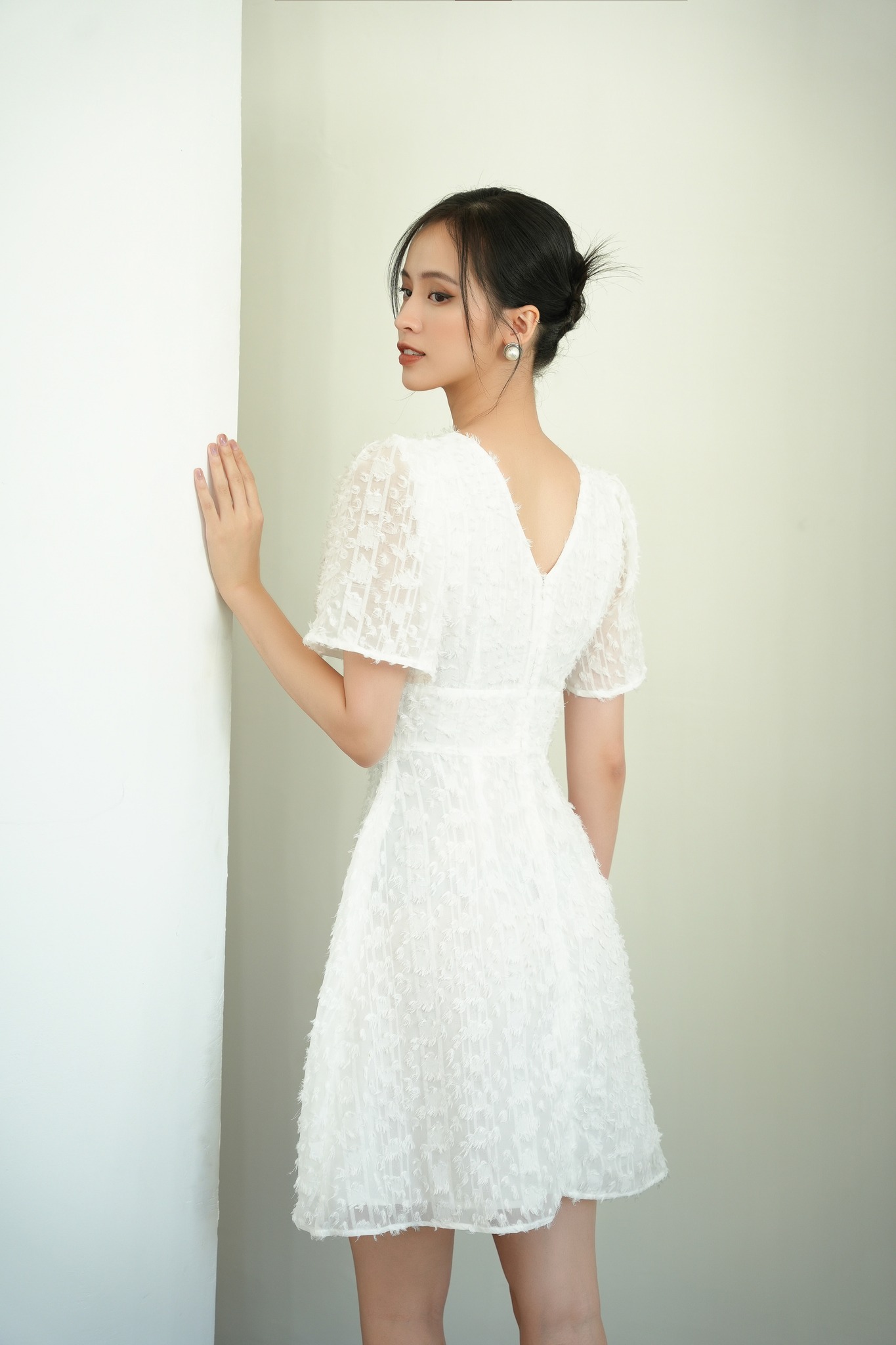 OLV - Đầm Briona White Dress