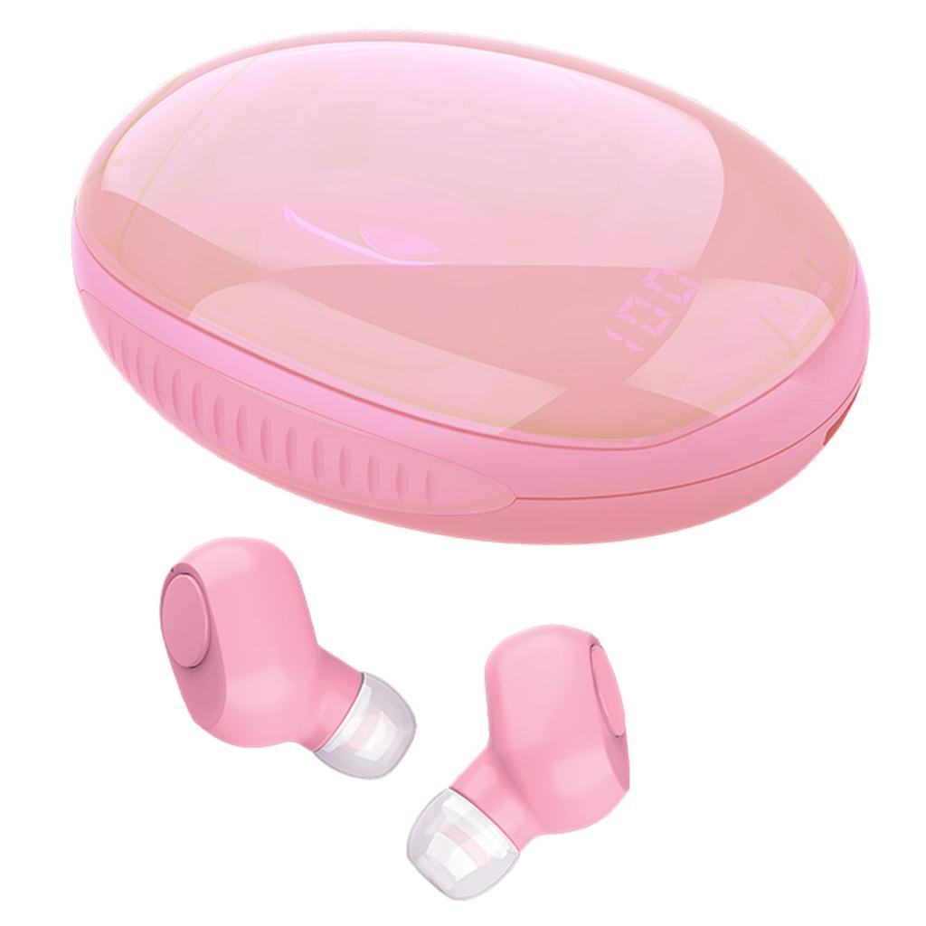 True Wireless Bluetooth Earphones Earbuds Headphones w/Charging Case Blue