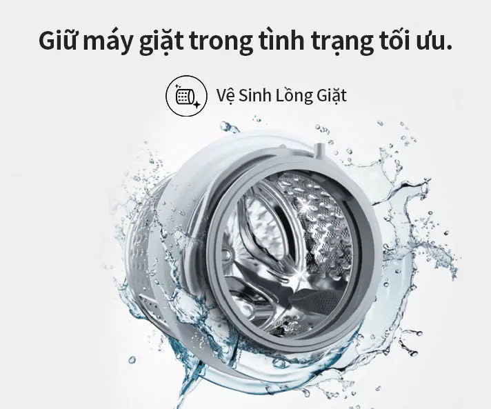 Máy giặt Hisense Inverter Pro 10.5 kg WF105N1 Giặt hơi nước diệt khuẩn, bảo hành 3 năm - HÀNG CHÍNH HÃNG