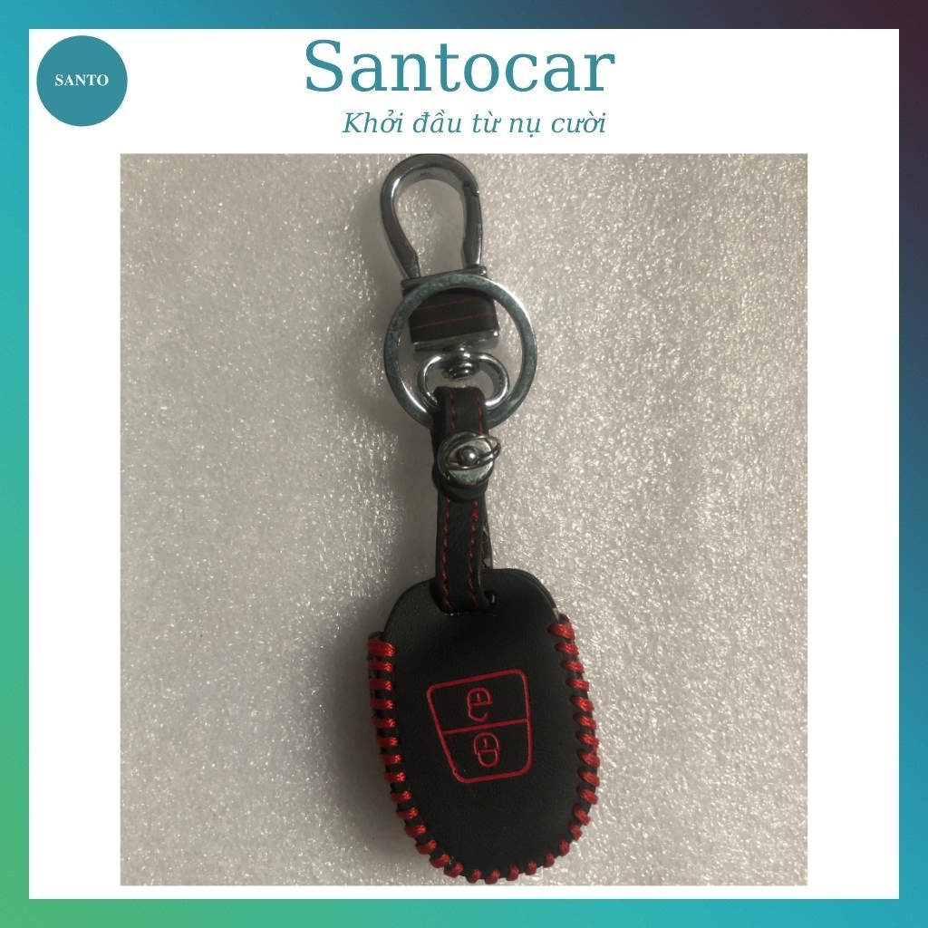 Bao da chìa khóa Toyota Vios 2014, 2015, 2016 ,2017 - Santocar