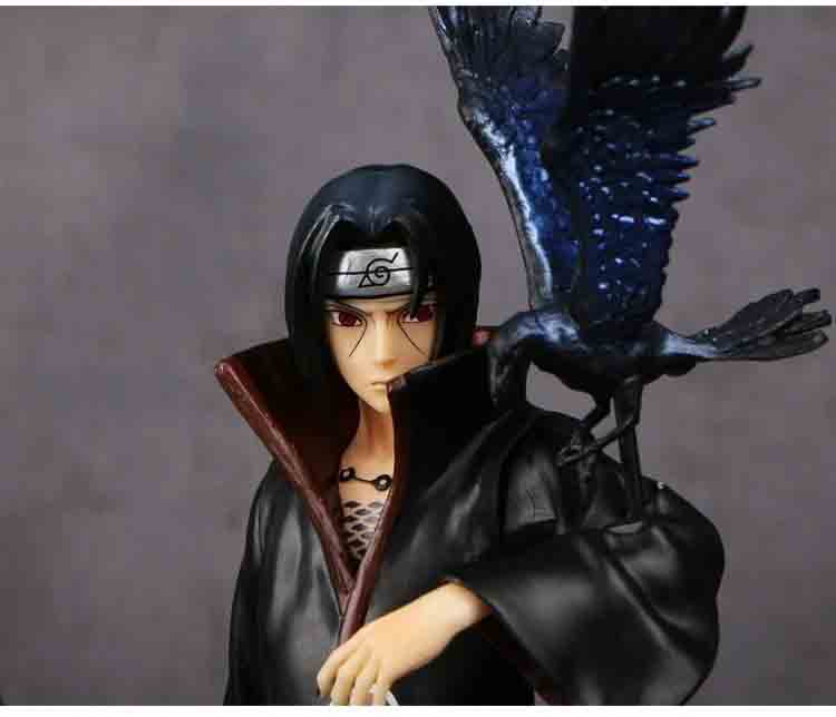Mô hình Naruto Itachi Akatsuki đế Hắc Hỏa - Cao 29cm - Full box