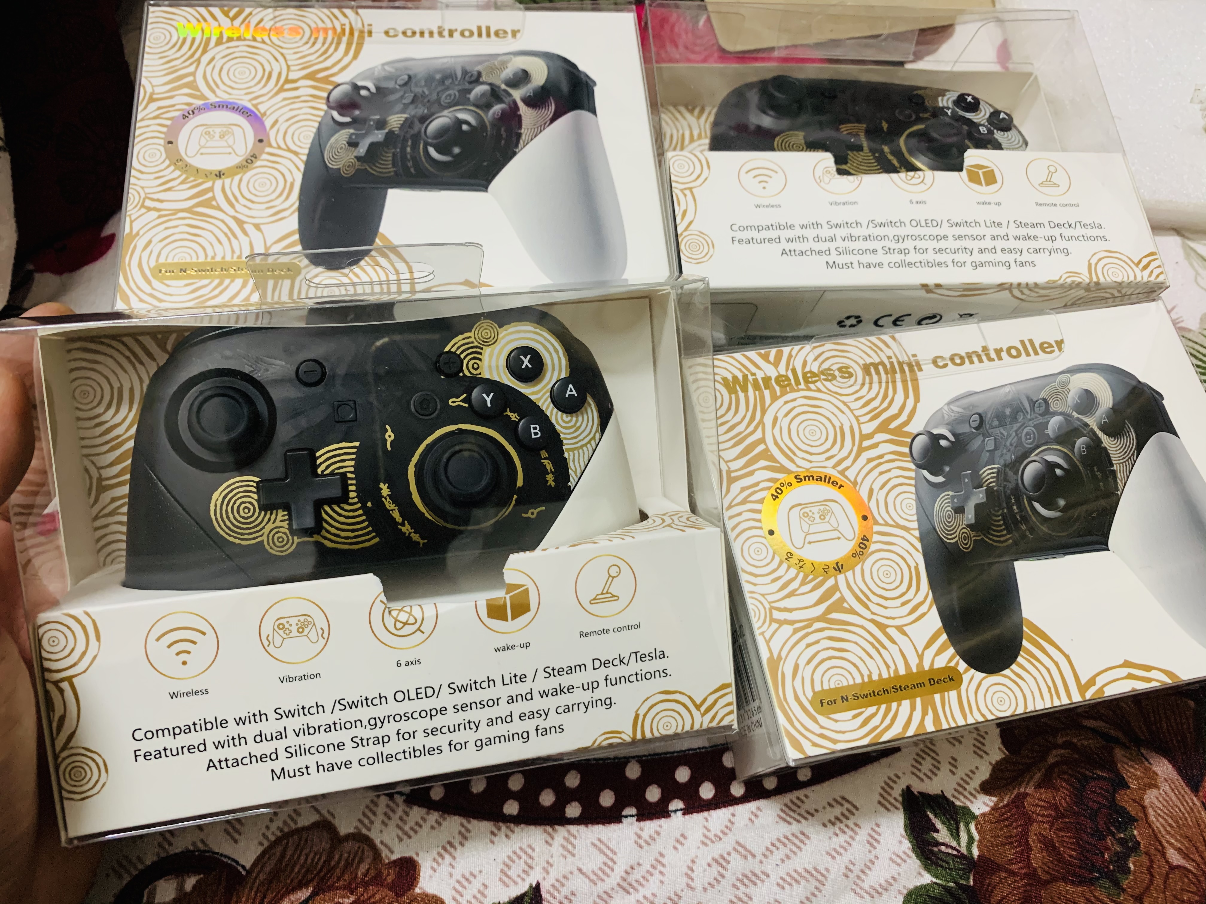 Tay cầm Legend Of Zelda cho Steamdeck / Nintendo Switch Oled v1 v2 Lite Pro Controller