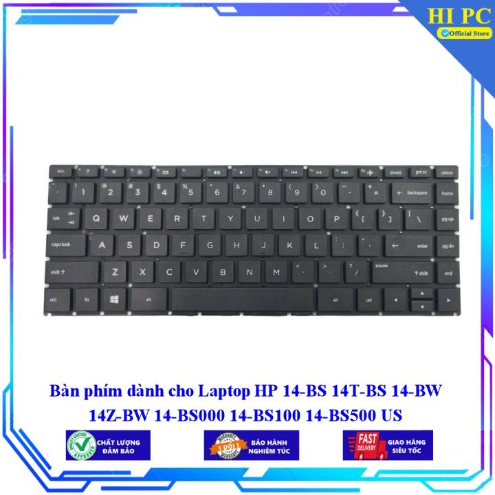 Bàn phím dành cho Laptop HP 14-BS 14T-BS 14-BW 14Z-BW 14-BS000 14-BS100 14-BS500 US - Hàng Nhập Khẩu mới 100%