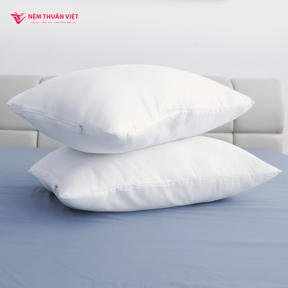 Ruột Gối Nằm Thuần Việt Cozy Cao Cấp, Êm Ái Vượt Trội, Thoáng Mát