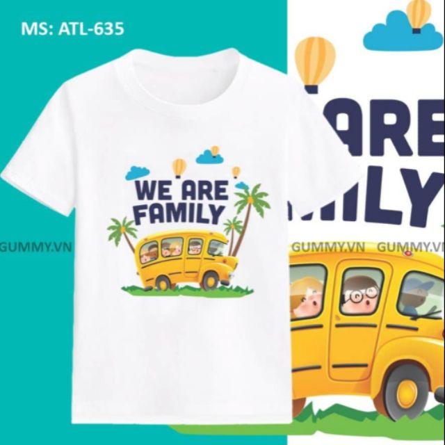 ÁO WE ARE FAMILY Ý NGHĨA. CHẤT ĐẸP