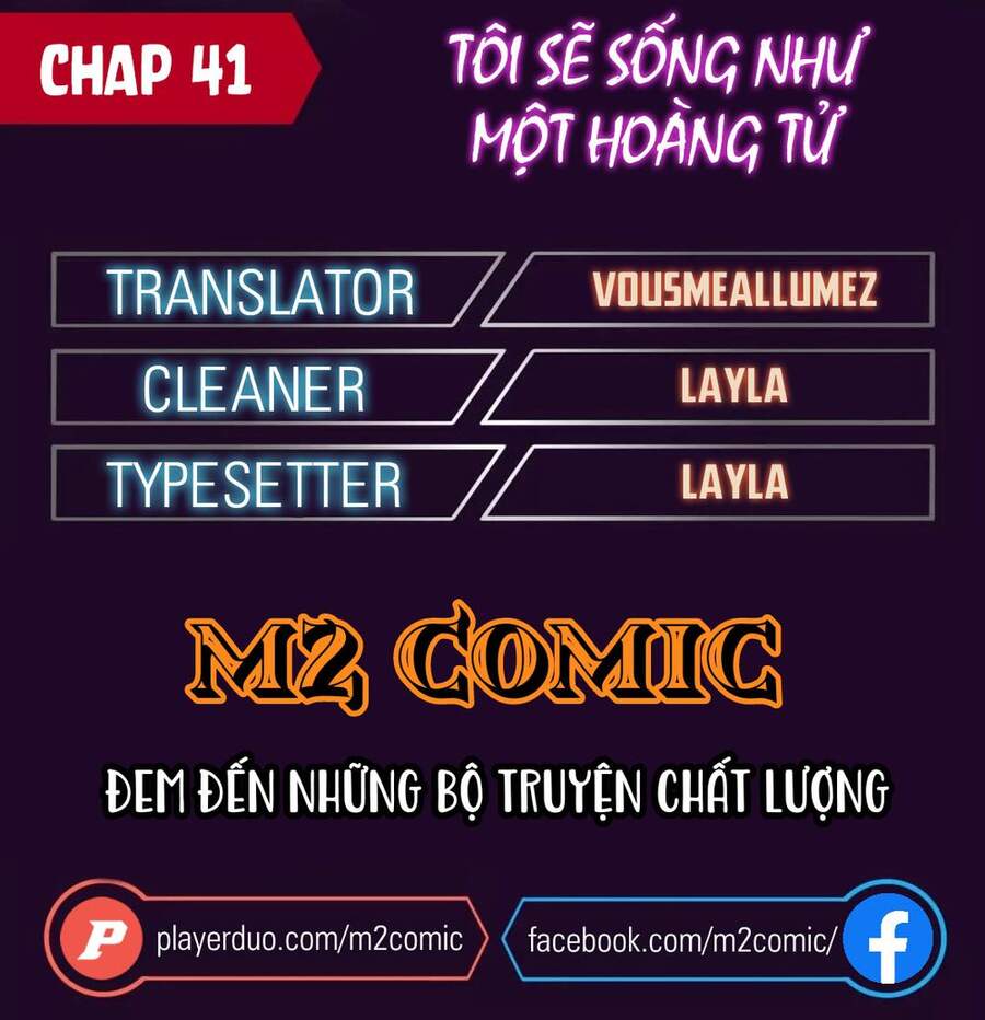 tôi sẽ sống như một hoàng tử chapter 41 1