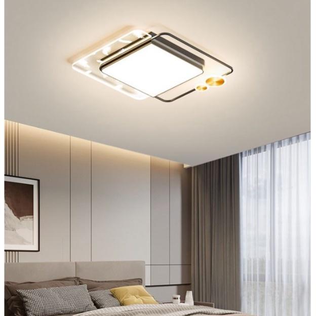 Đèn ốp trần VATASI hiện đại cánh hoa trang trí nội thất sang trọng với 3 chế độ ánh sáng.