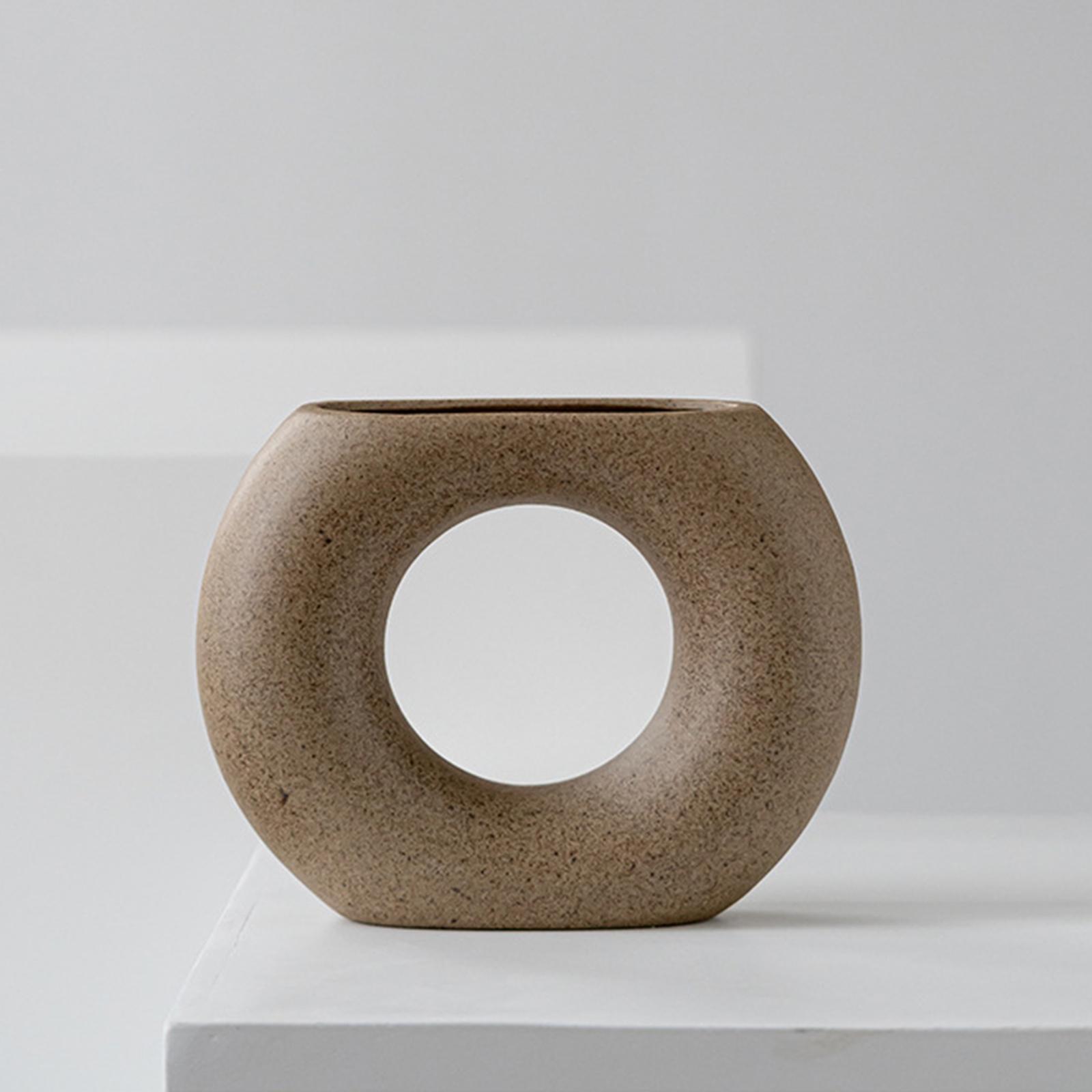 Ceramic Vase Modern Simple Ornaments for Room Wedding Housewarming Gift