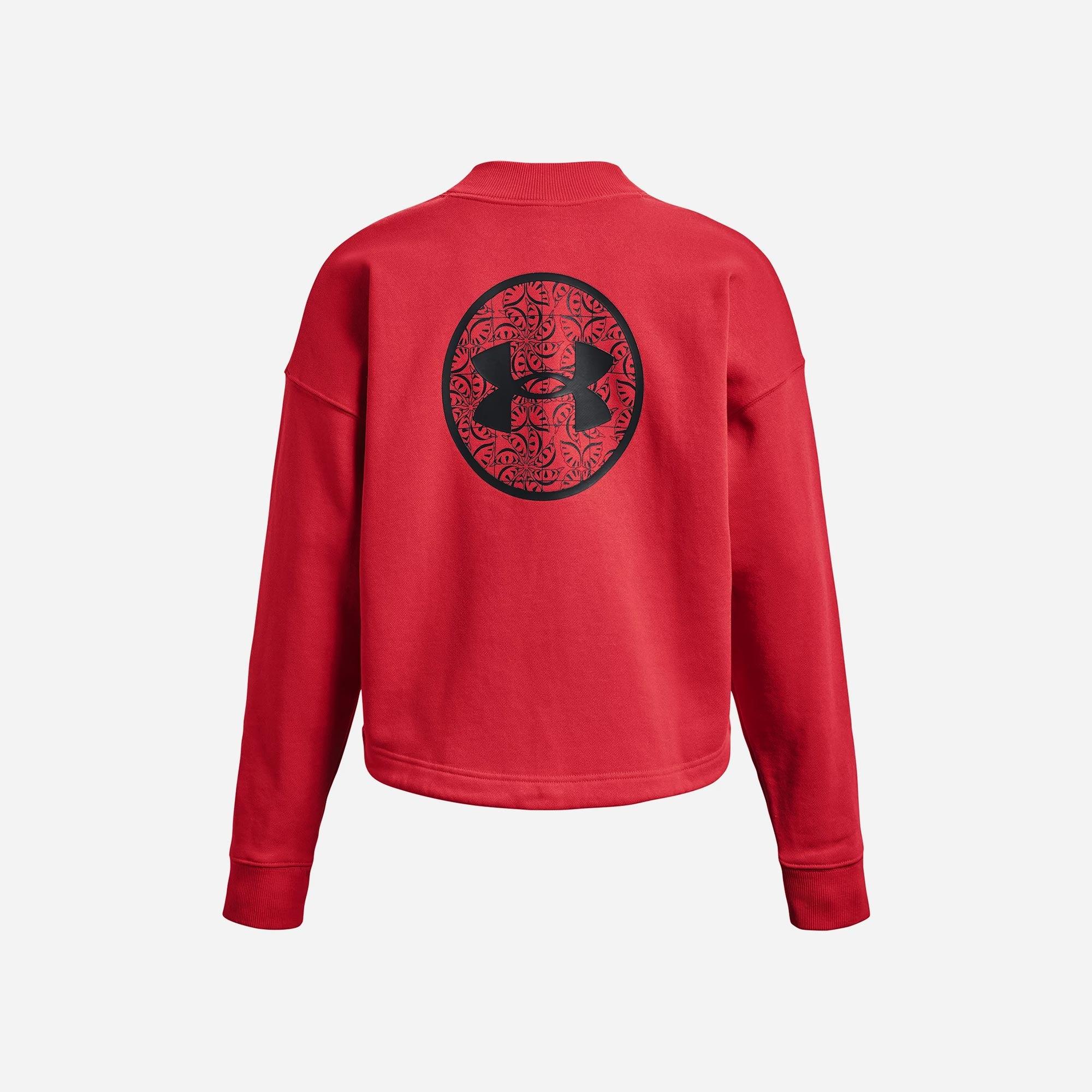 Áo tay dài thể thao nữ Under Armour Terry Crelny - 1374532-891