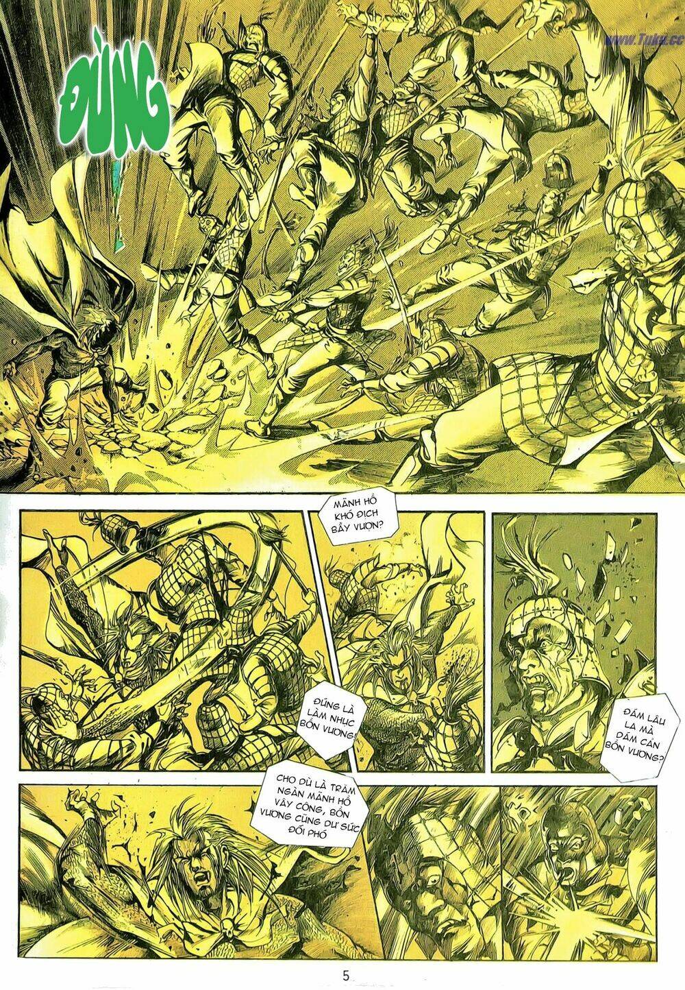 thiết tướng tung hoành (cựu tác) chapter 1 4