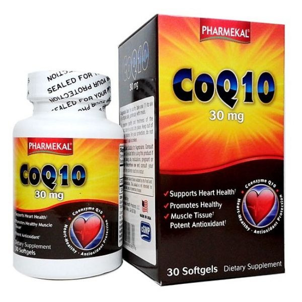 Combo 2 hộp CoQ10 Pharmekal - Viên Uống Hỗ Trợ Tim Mạch, Chống Lão Hóa CoQ10 Pharmekal