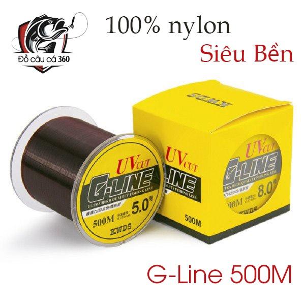 Cước Câu Cá G-Line 500M Siêu Bền Dây Câu Cá Nhật Bản Chất Liệu Lynon Cao Cấp