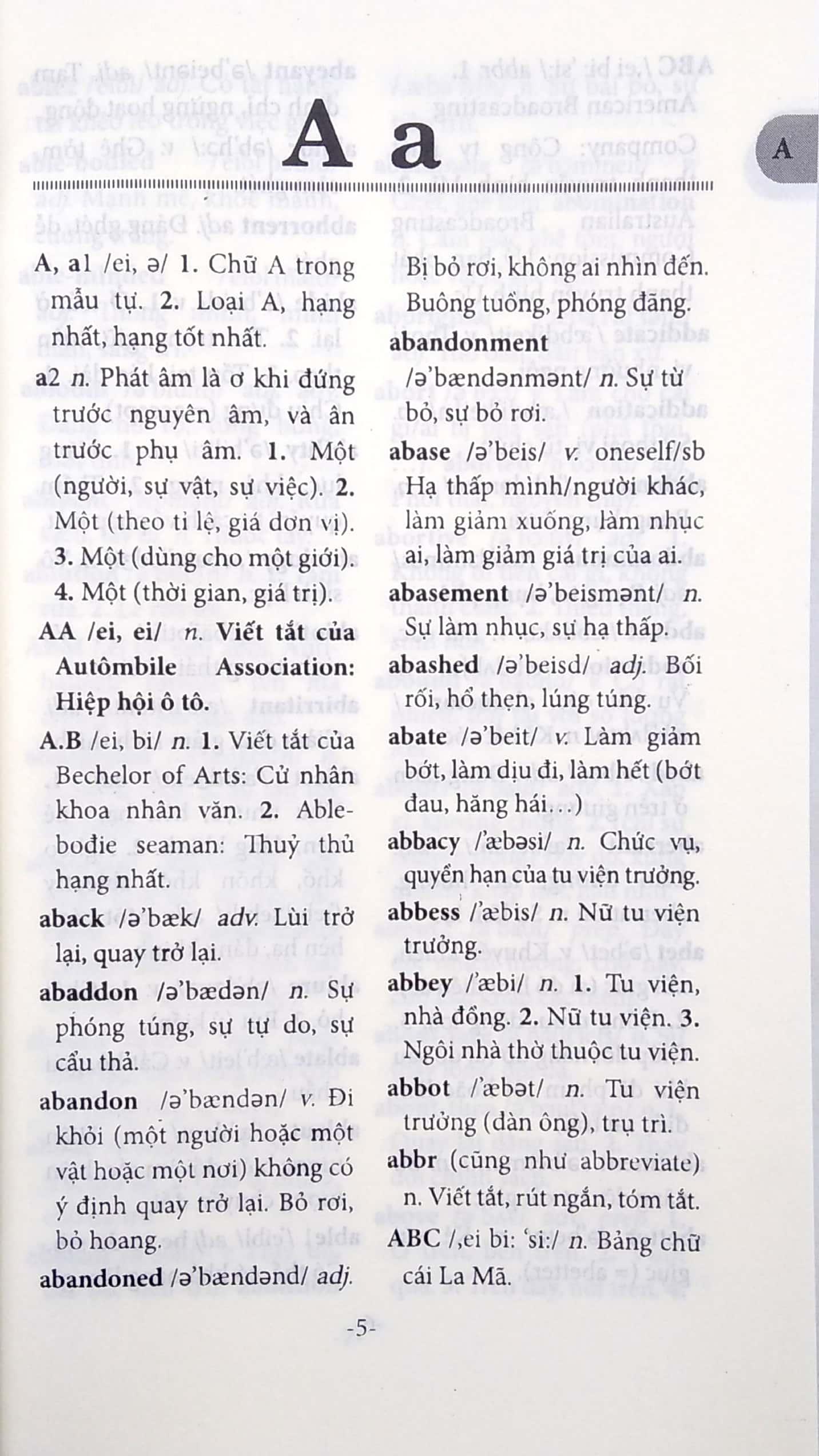 Từ Điển Anh Việt 100.000 Từ
